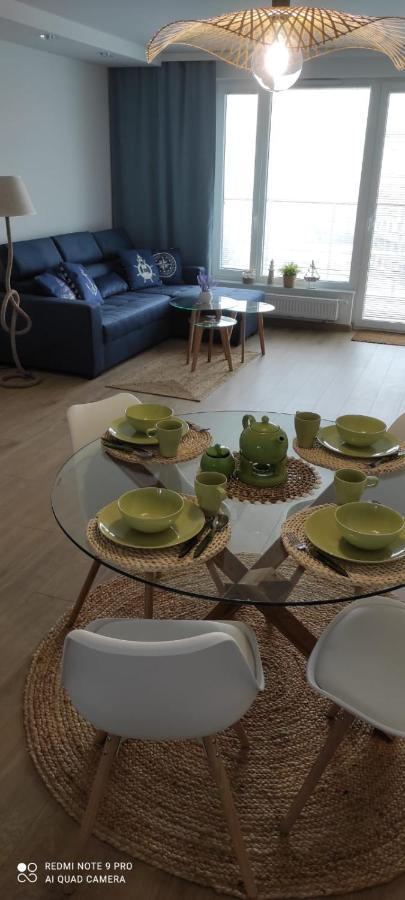 Apartament Baltic Sea -Przystan Letnica Gdańsk Kültér fotó